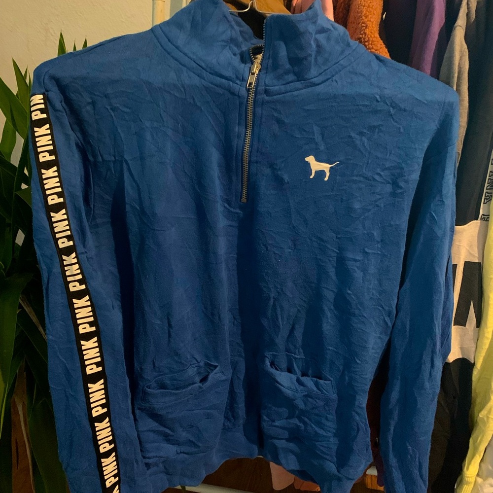 Vs PINK HLF zip sweatshirt